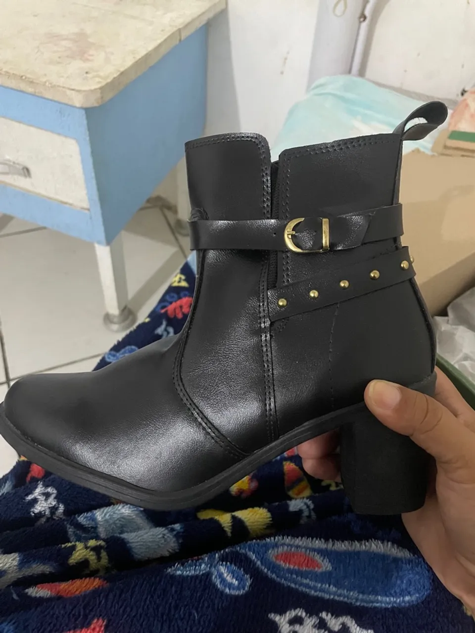 Bota Feminina Preta