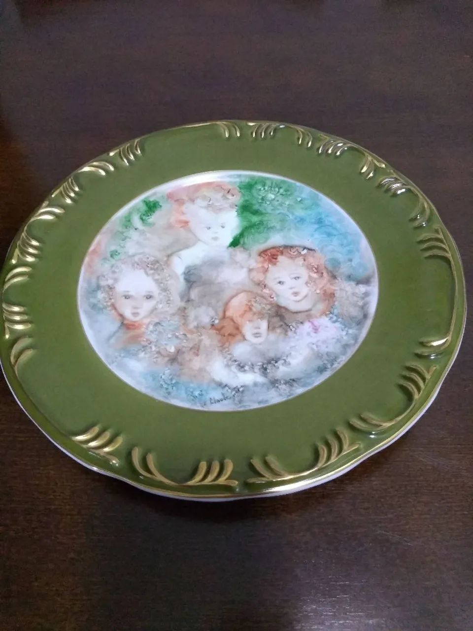 Prato Decorativo com Pintura de Crianças - Foto 3