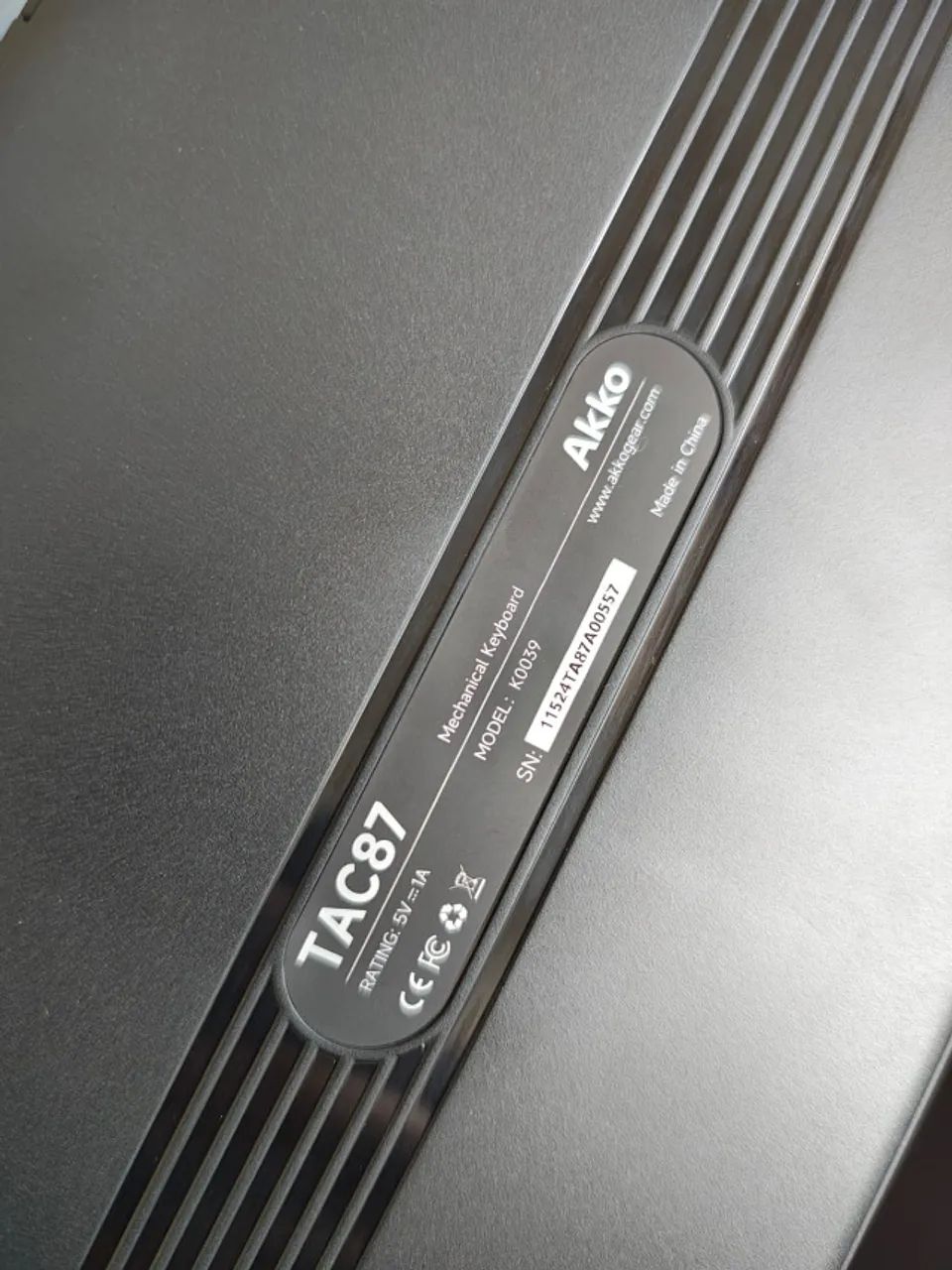Teclado mecânico TKL Akko TAC87 - Foto 3