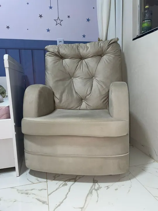 Poltrona confortável e elegante