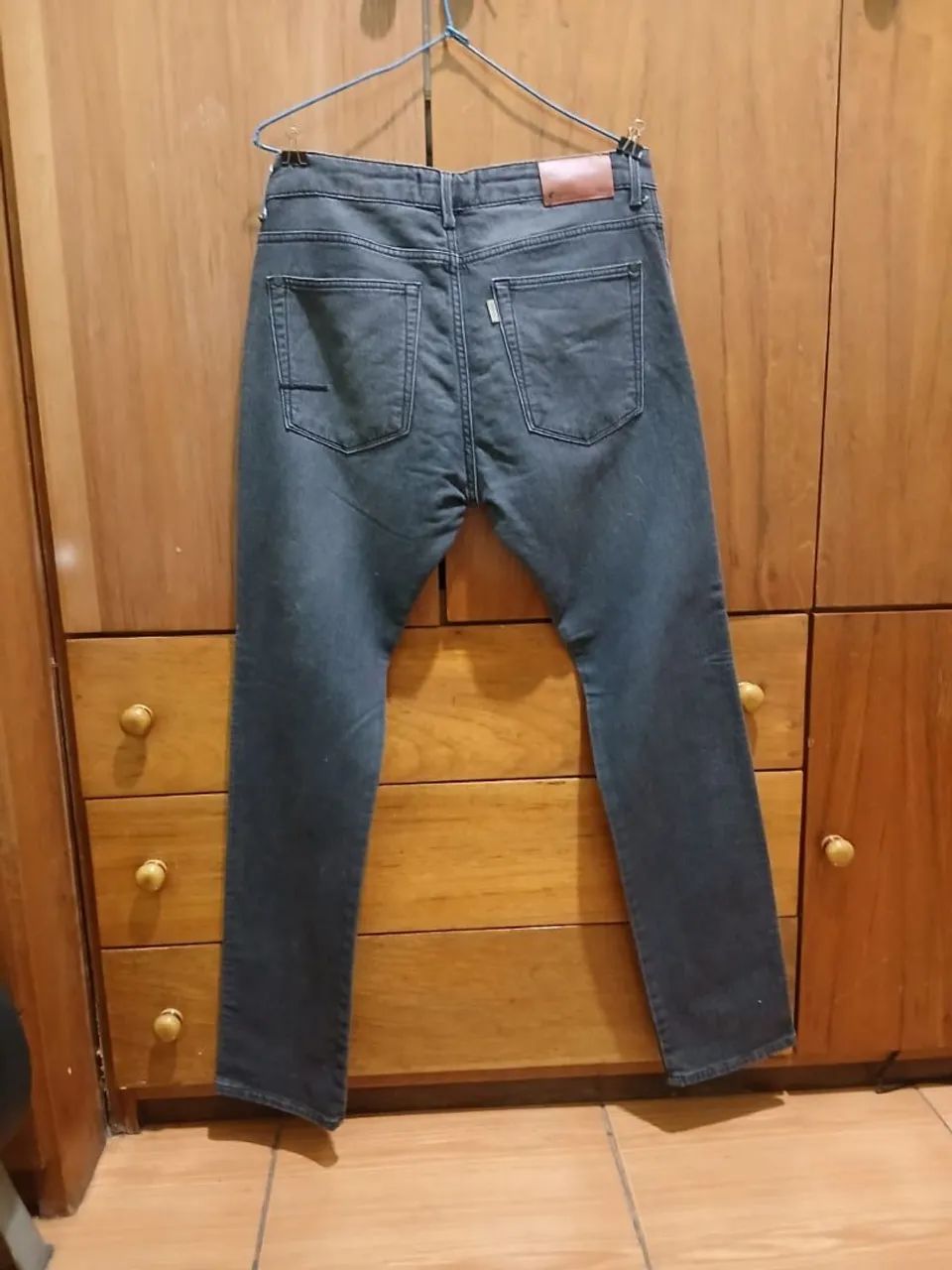 Calça jeans preta redley 42 Roupas Cacuia, Rio de Janeiro