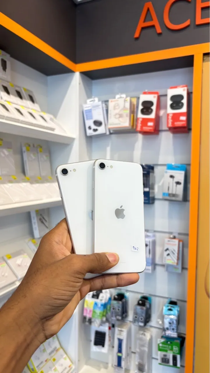 IPHONE SE 2º 2020 64GB, BRANCO TODO ORIGINAL 3 MESES DE GARANTIA