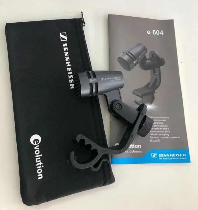 Microfone Sennheiser Evolution E604 Percussão Bateria - Foto 4
