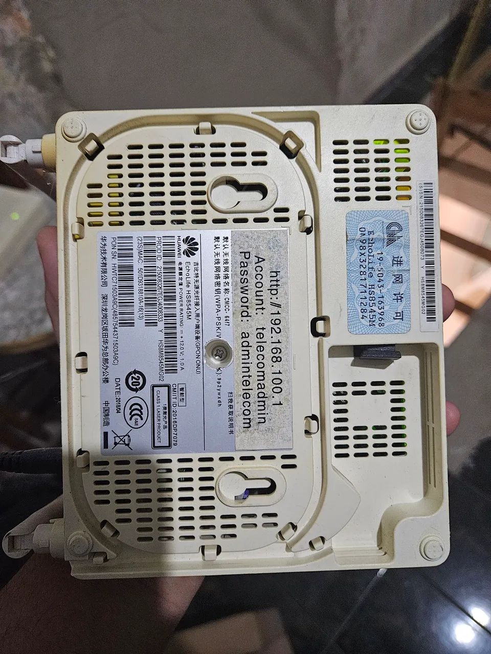 ONT - Roteador Huawei - Conectividade Wi-Fi - Foto 3