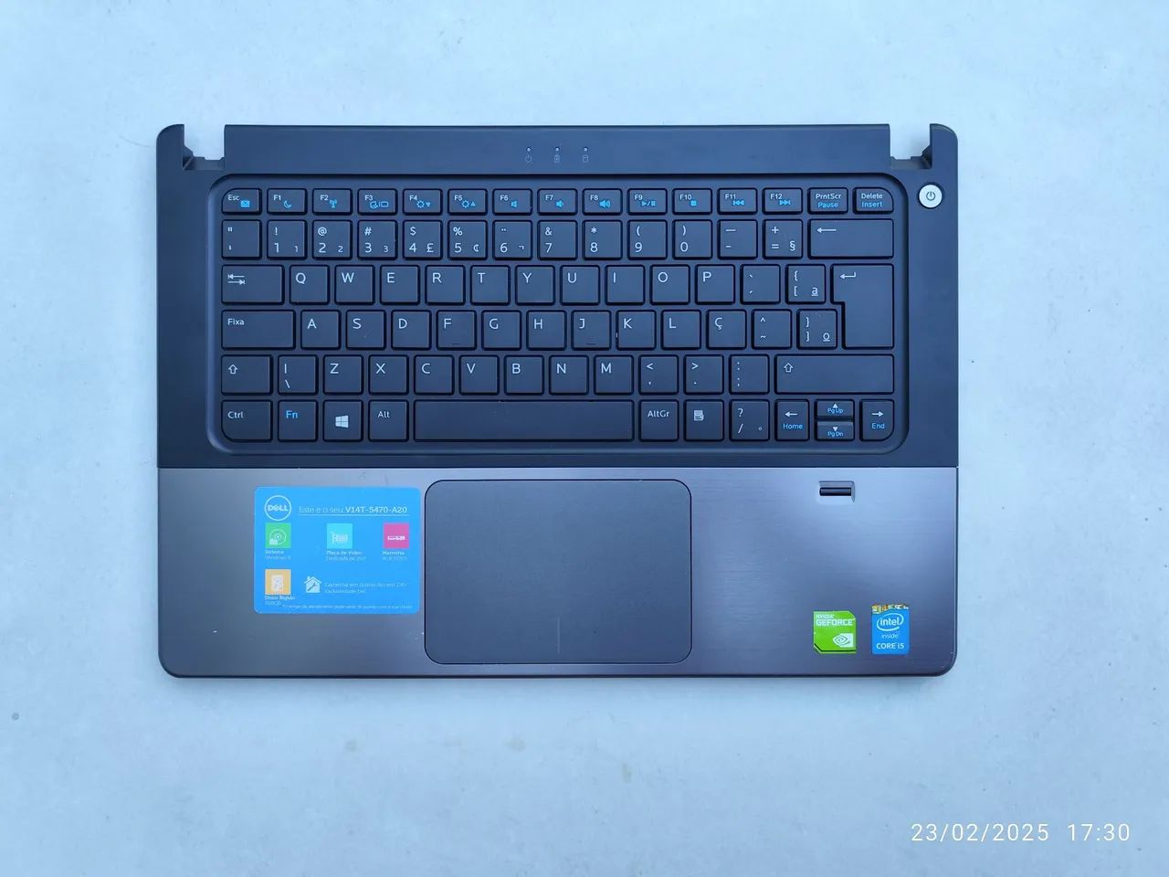 Carcaça do teclado Palm Rest Dell Vostro 5470 - Foto 2