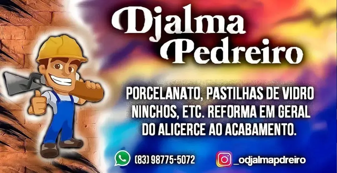 Serviços de PEDREIRO À DISPOSIÇÃO