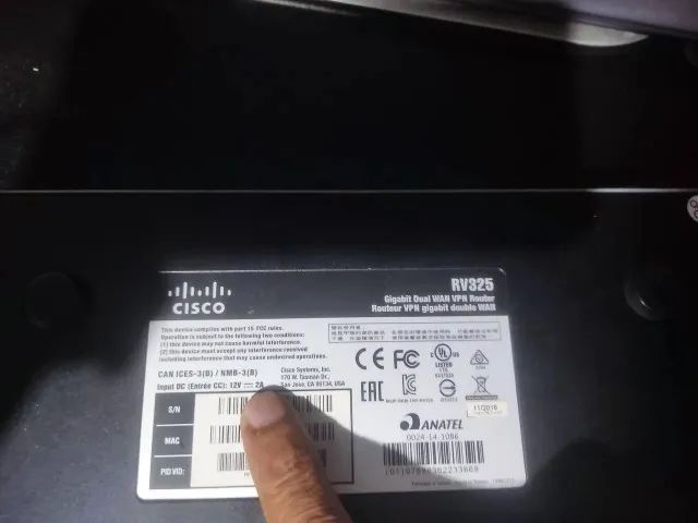 Roteador Cisco RV325 Dual WAN Gigabit VPN 10/100/1000Mbps, 16 portas Load Balance - Foto 5