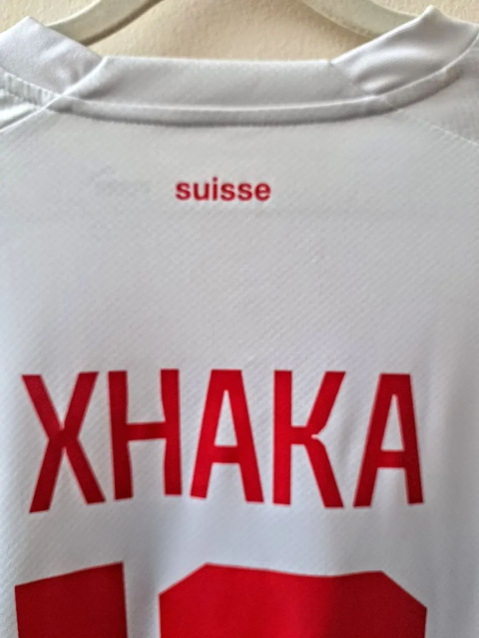 Camisa original Suíça #10 Xhaka - Foto 4