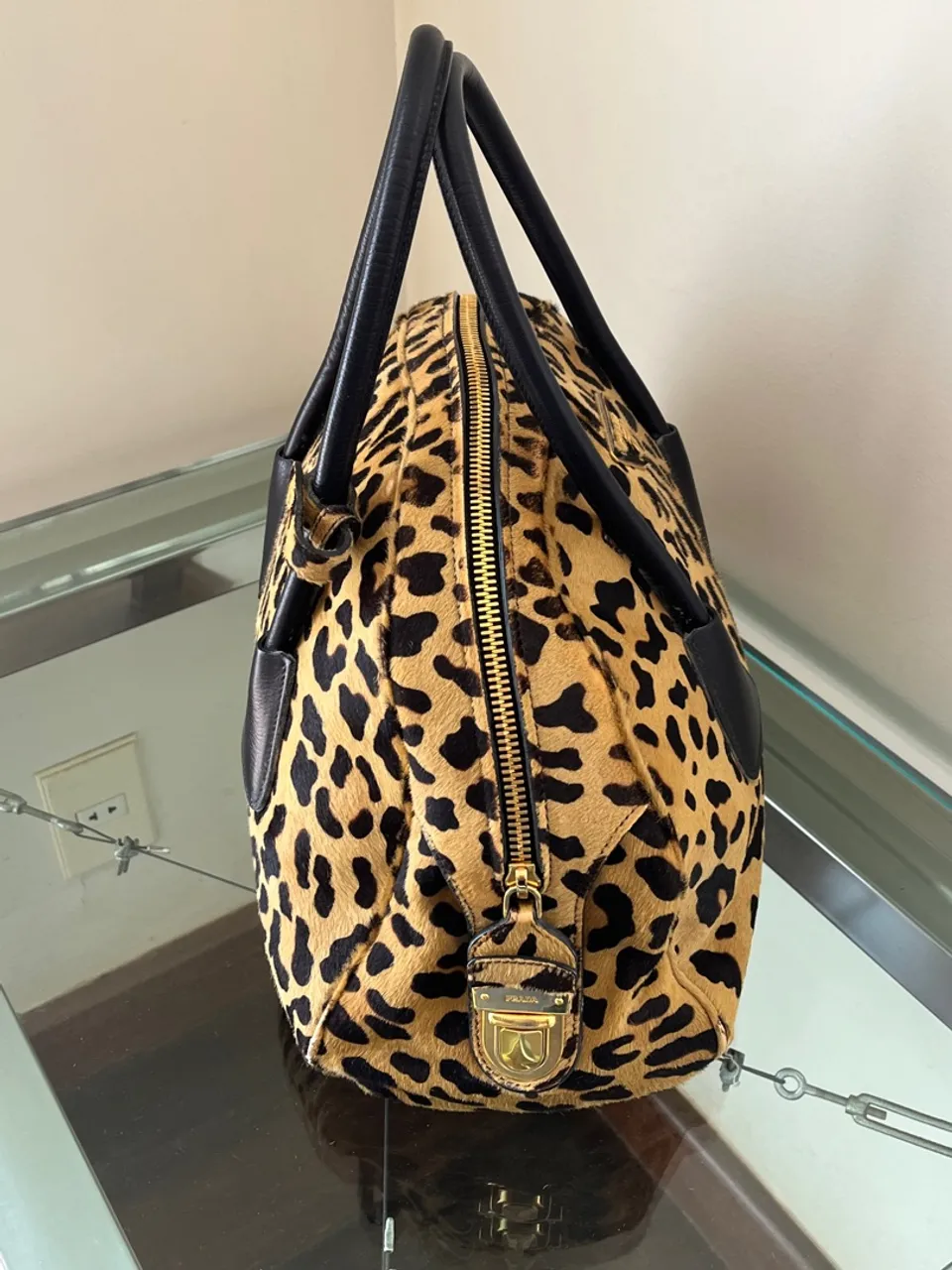 BOLSA PRADA ORIGINAL- ANIMAL PRINT - COMPLETA