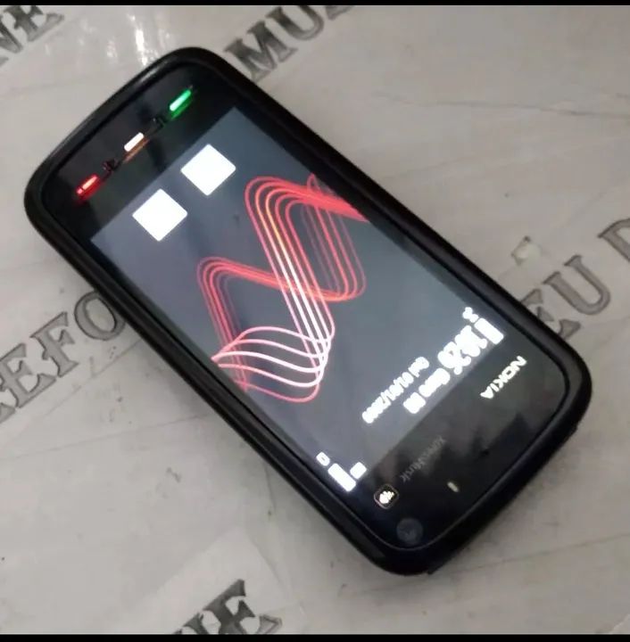 Nokia 5800 flash duplo CANETA celular antigo RELIQUIA na caixa  - Foto 5