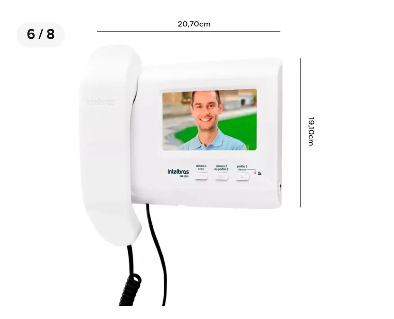 Kit Interfone Intelbras para Segurança Residencial