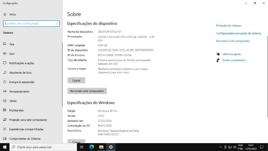 Computador Intel Celeron G530 - 04 Gb de Ram - HD de 500 Gb - Fonte de 600W - Foto 5