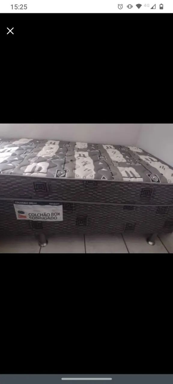 Cama box ortopédica solteiro - Foto 4
