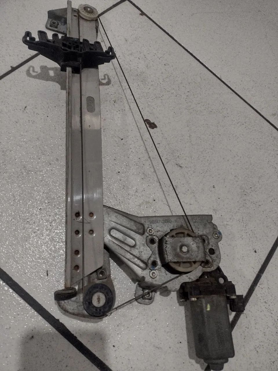 Máquina de vidro elevador elétrico traseiro direito Peugeot 207