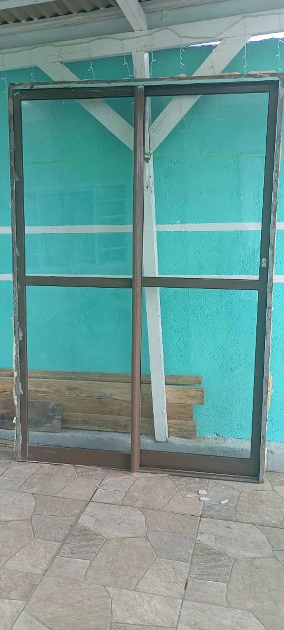 Porta sacada + pantografica