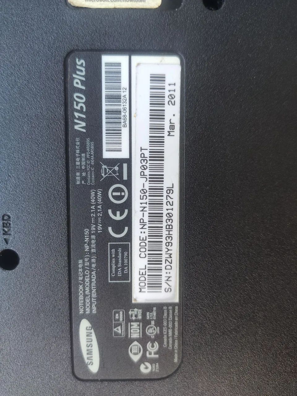 Netbook Samsung N150 plus - Foto 5