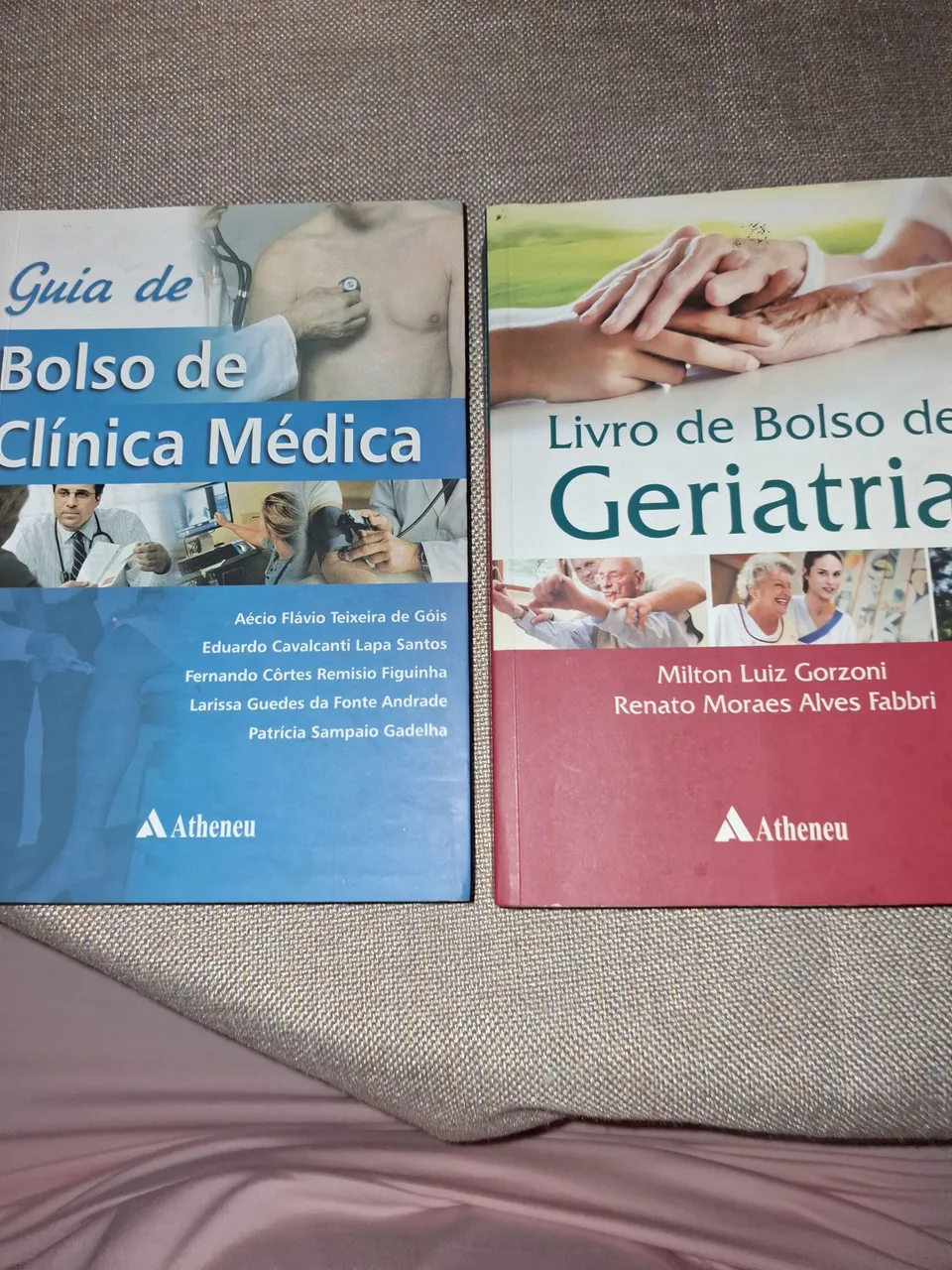 Livros de Medicina: Clínica Médica e Geriatria - Capa de Bolso