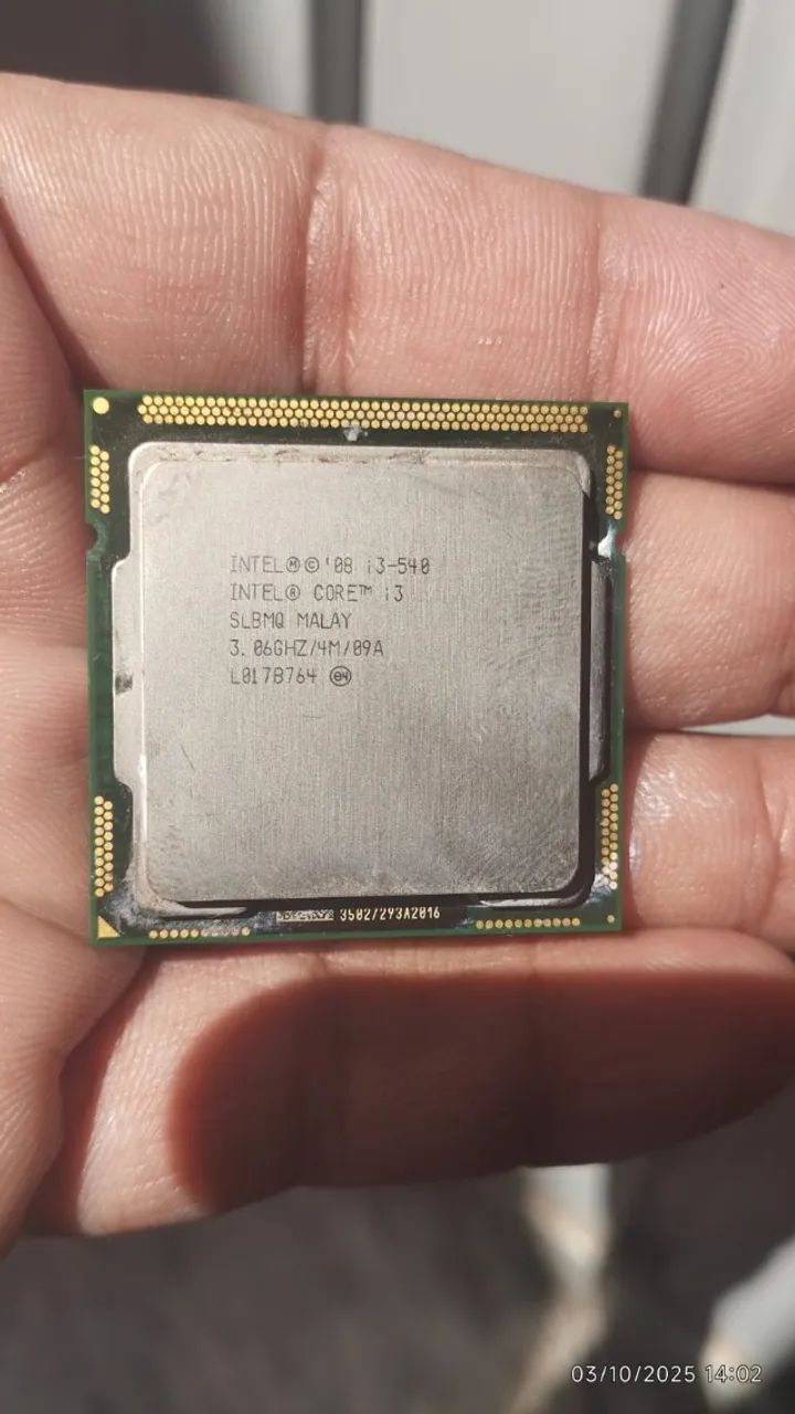Core i3-540 1ªGr 3.06Ghz 4M Cache 