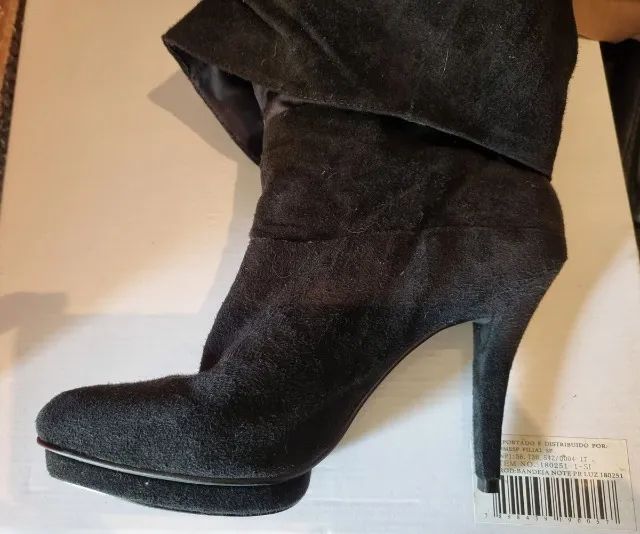 bota arezzo 36 em camurça - Foto 3