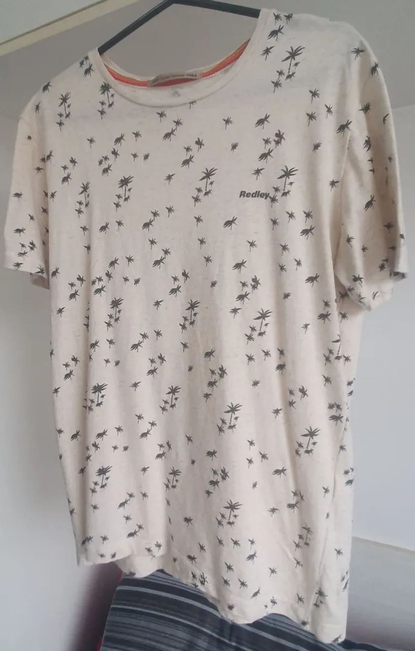 T-shirt off White coqueiros Redley P - Foto 4