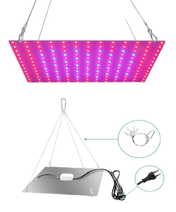 Painel Grow Cultivo Red/Blue Full Spectrum 169 leds 2000W - Foto 6