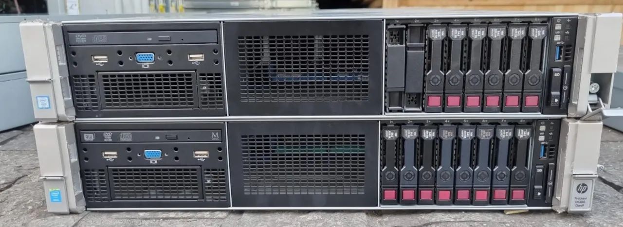 Servidor HP DL380 G9 a partir, monto config conforme necessidade