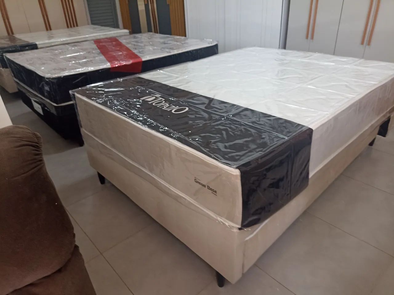 Cama Box viuvao Topazio - Nova - Foto 3