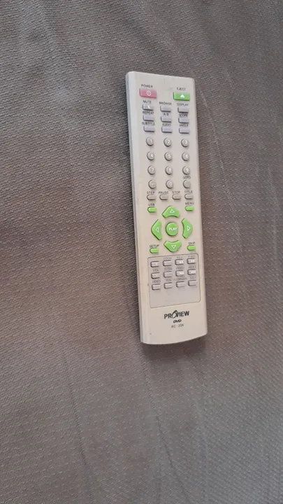 Controle Remoto dvd Proview
