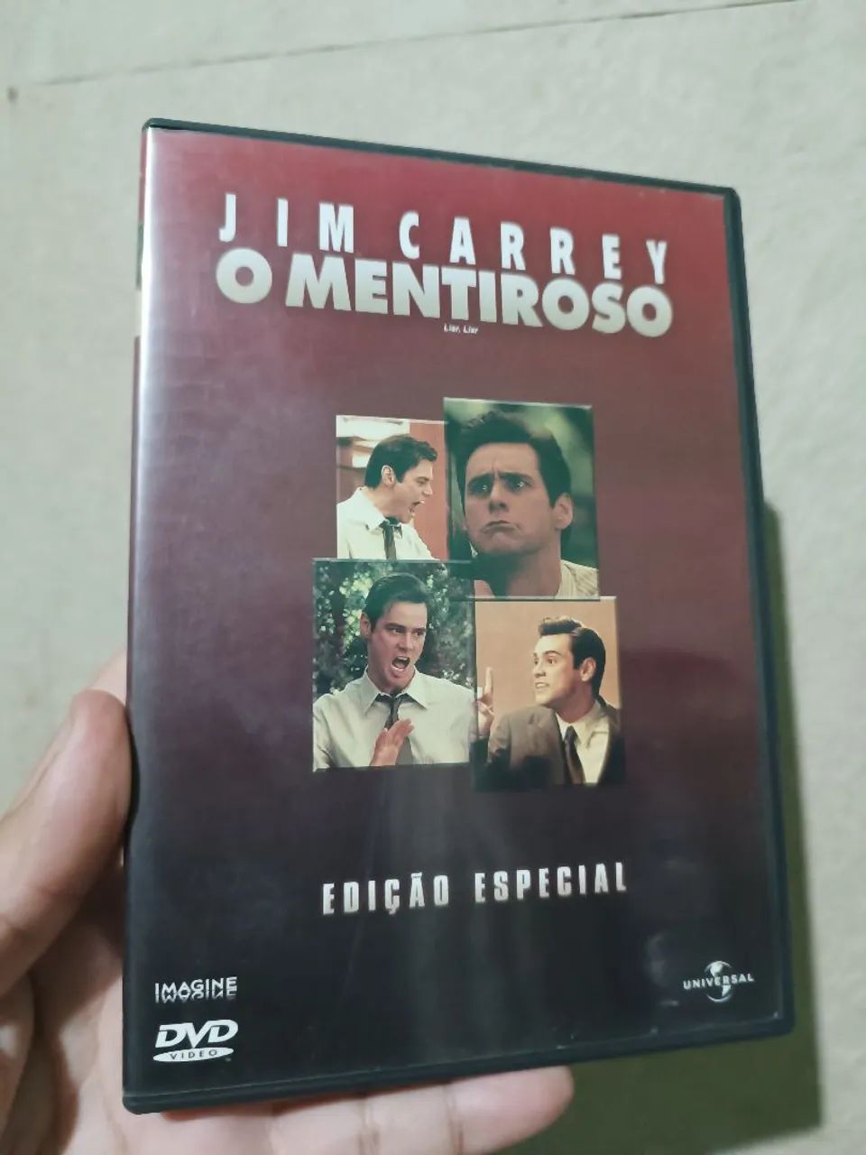 DVD Jim Carrey - O Mentiroso
