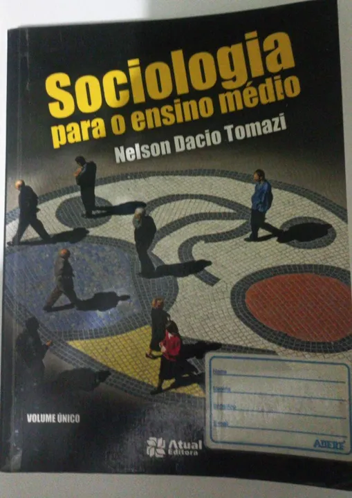 Livro Sociologia