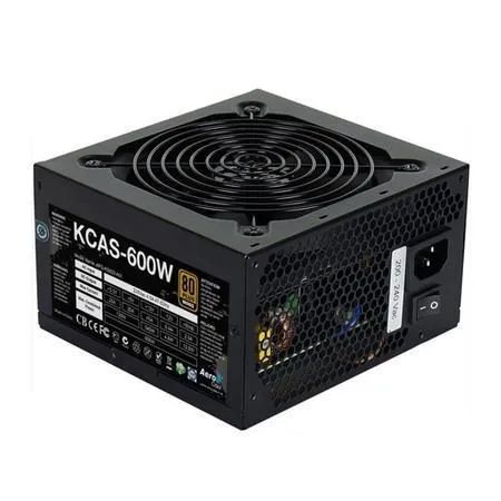 Fonte Gamer Kcas 600W 80 Plus Bronze Pfc Ativo Aerocool Loja Coimbra - Instalamos  - Foto 2