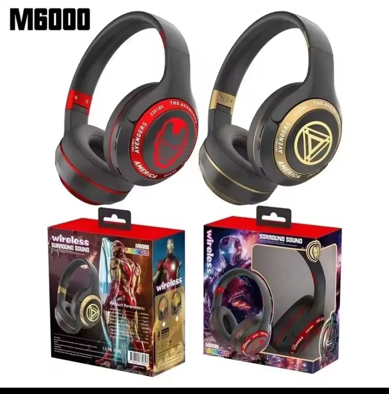 FONE DE OUVIDO BLUETOOTH MARVEL 64302952725635120