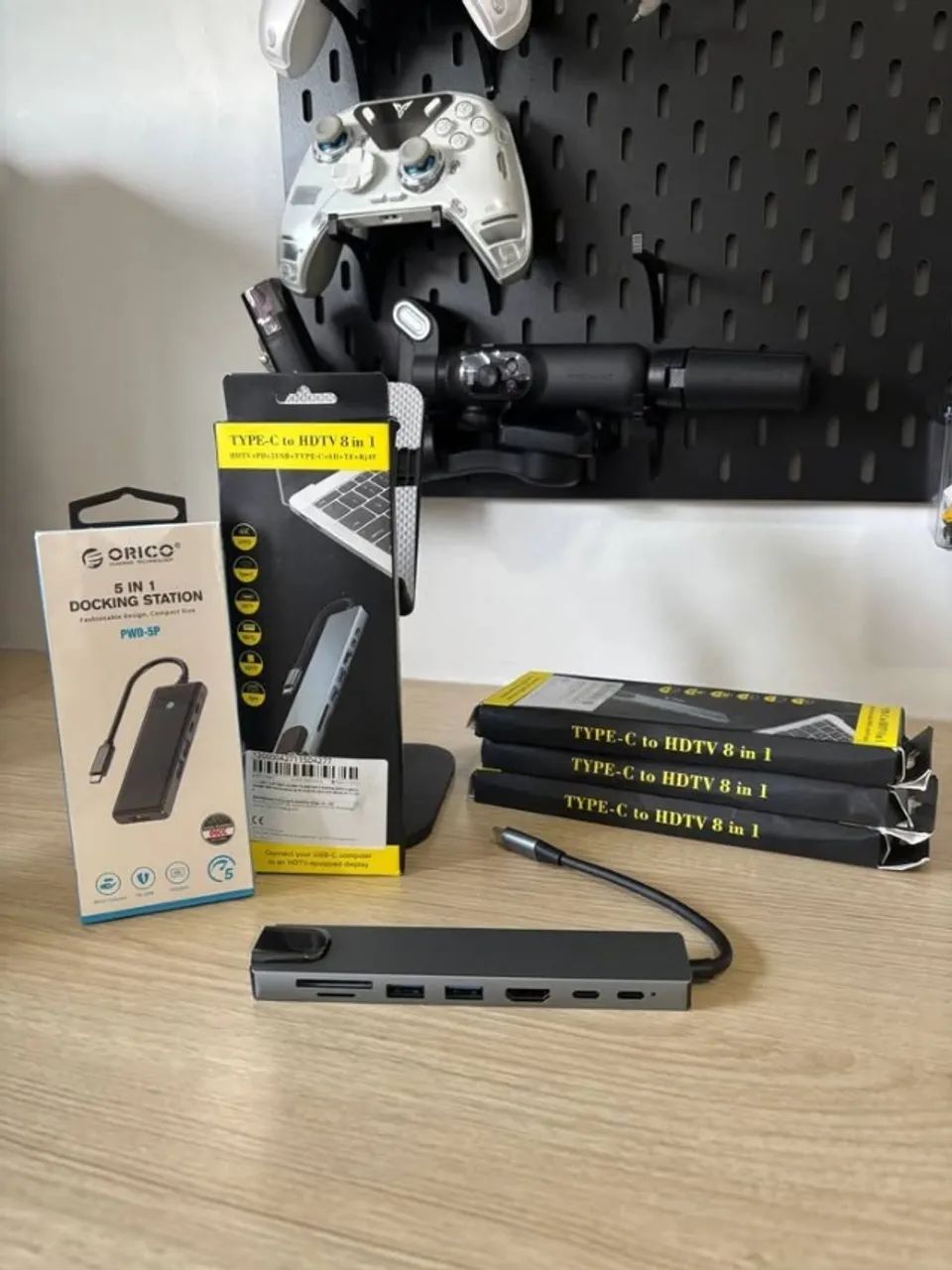 Fenvi Hub usb 3.0 C 8 IN 1 com Powerdelivery