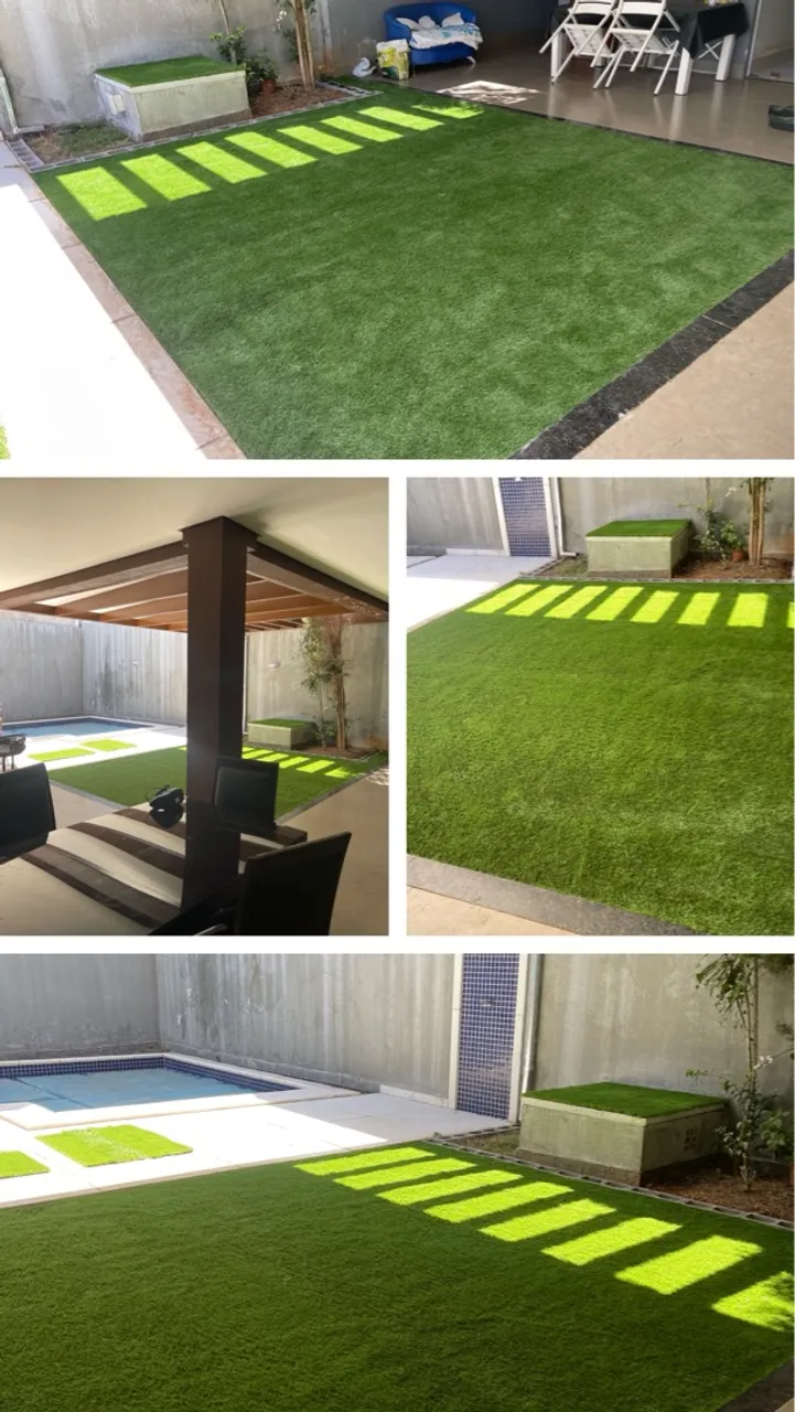 Gramado Sintético Premium para Jardim e Área Externa