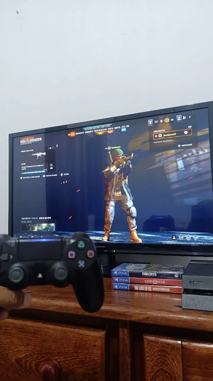 PlayStation 4 (PS4) com Jogos - Pronta Entrega