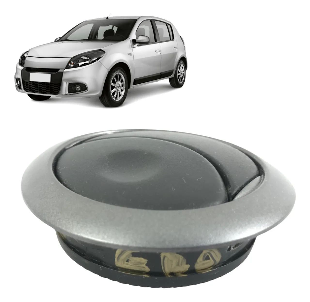 Difusor Ar Renault Sandero 2007 08 09 10 11 12 13 2014