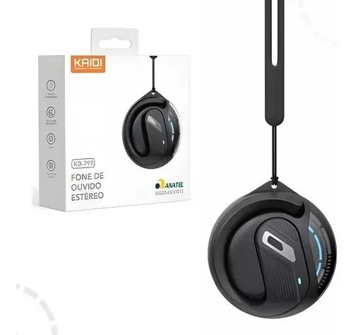Fone Kaidi Kd-799 Kdpan Bluetooth 5.3 Original - Foto 4