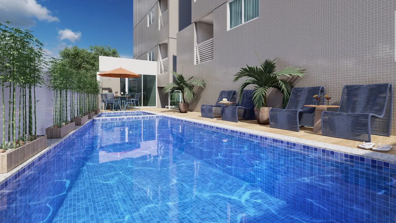LANÇAMENTO GOYA RESIDENCIAL - 2  QUARTOS (1 SUÍTE) COM VARANDA INFRAESTRUTURA LAZER - Foto 5
