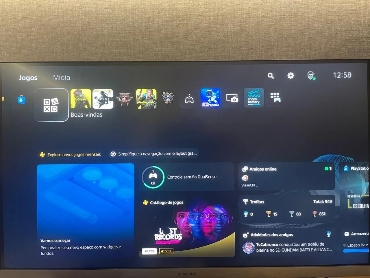 Monitor Samsung 28?- Impecável!