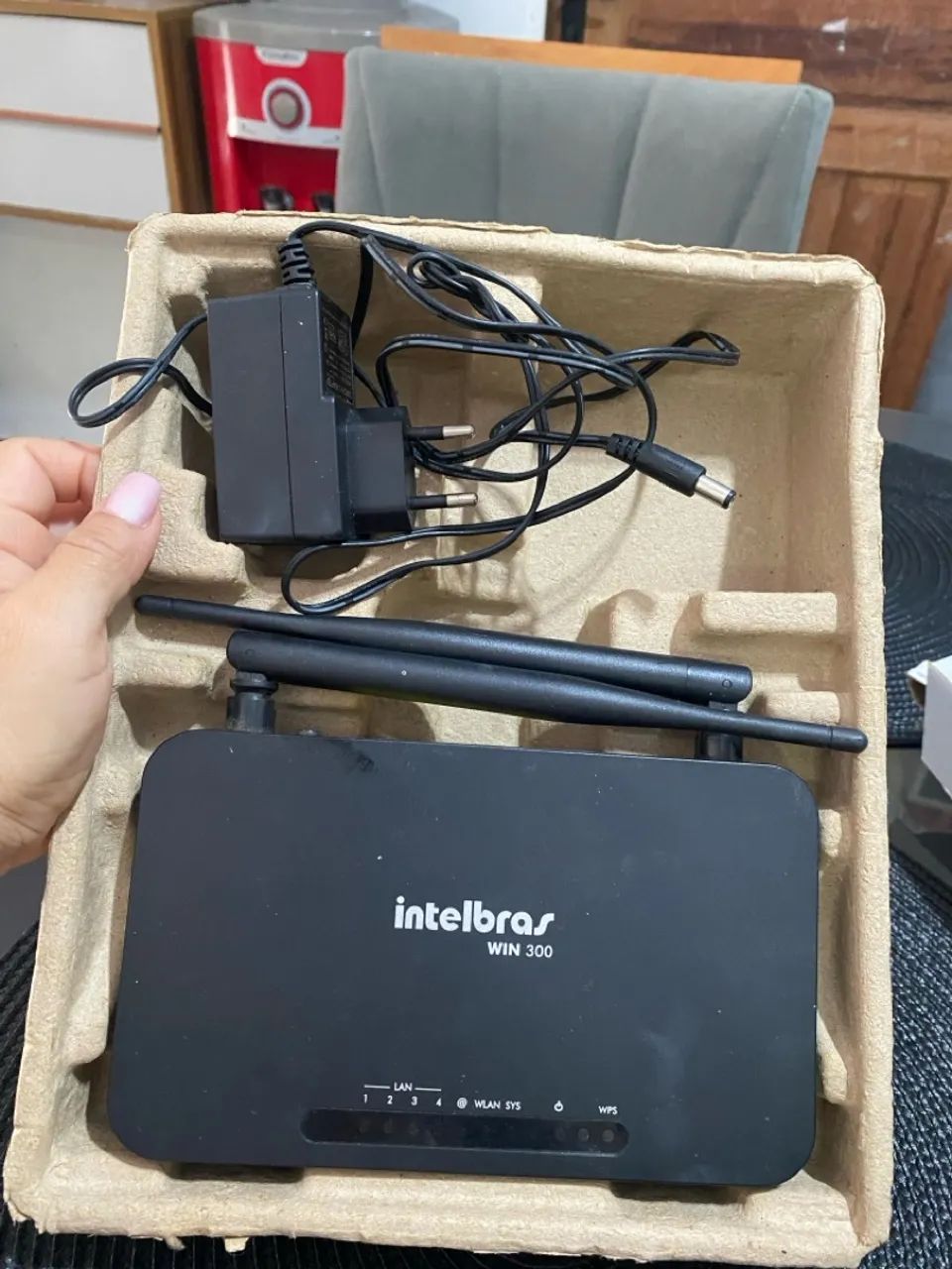 Roteador Intelbras Wireless WIN300 - Super Alcance e Velocidade - Foto 2