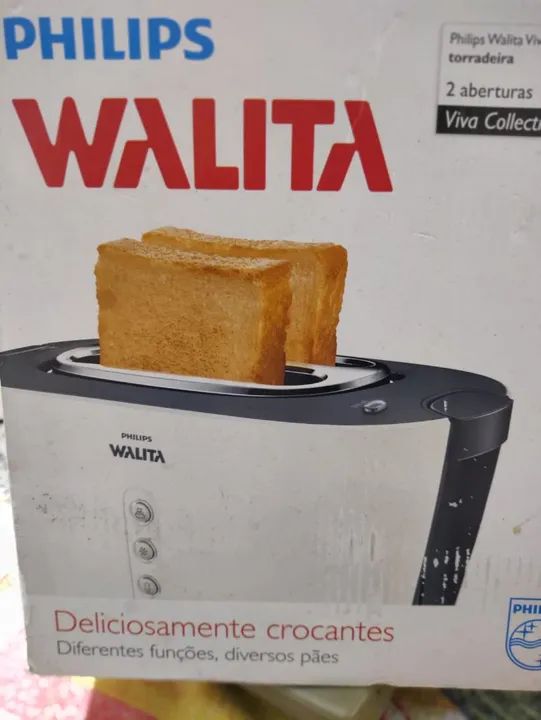 Torradeira Philips Walita Viva Collection 2 Aberturas - Foto 2