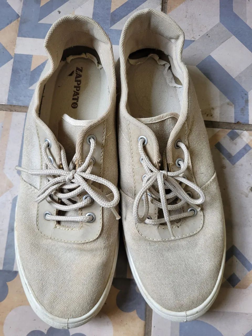Tênis Casual Bege