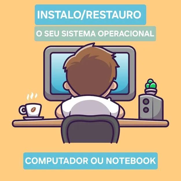 RESTAURO/INSTALO/FORMATO SEU COMPUTADOR OU NOTEBOOK