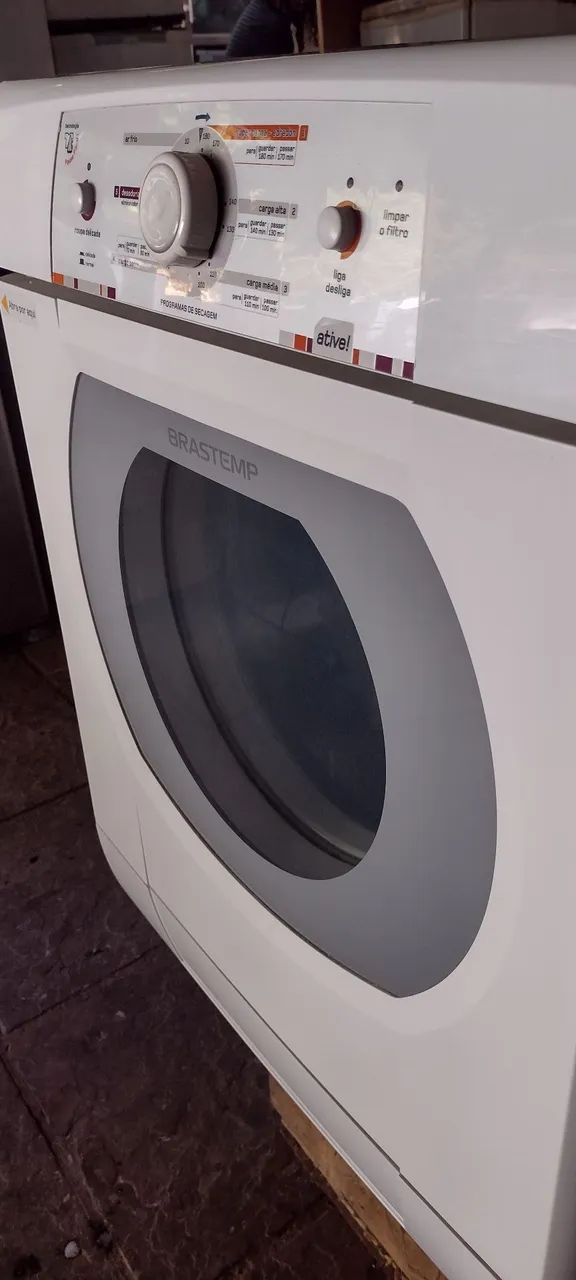 Secadora de Roupa Brastemp - 10kg - Branca - Foto 2