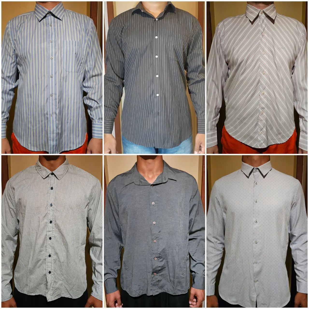 Camisas Sociais Masculinas tam G e GG  - Foto 5