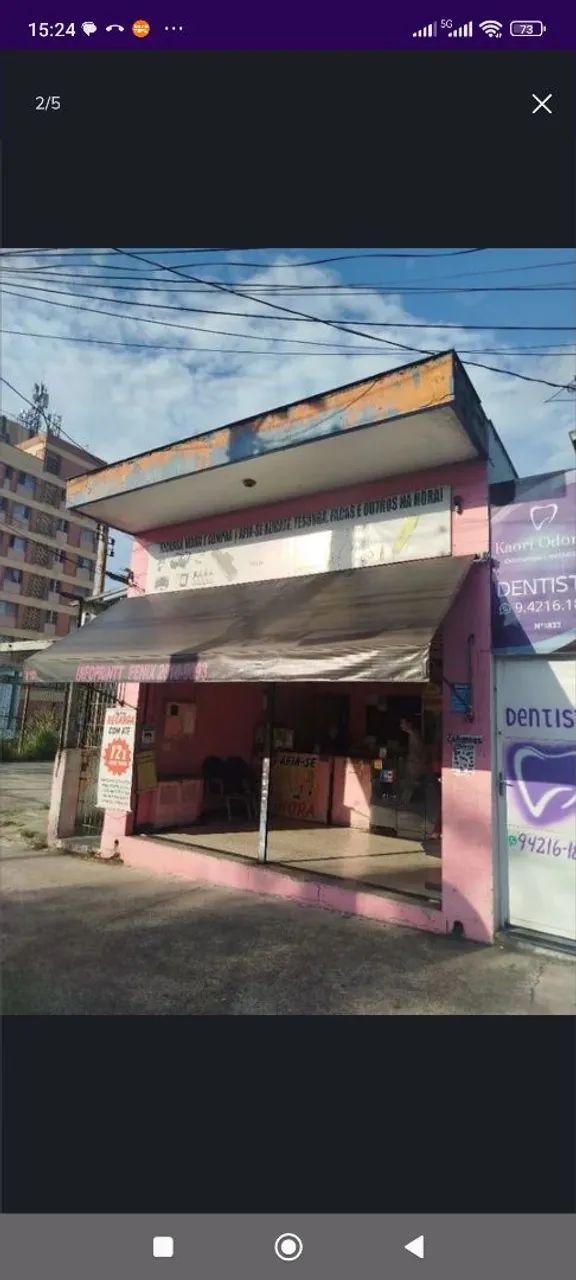 Toldo para comércio em geral