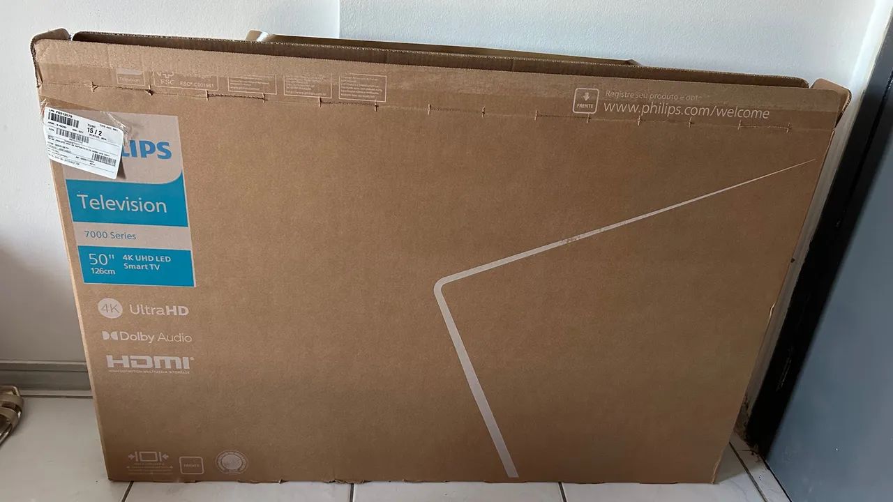 Smart TV 4K 50 PHILIPS - 01 mês de uso  - Foto 2