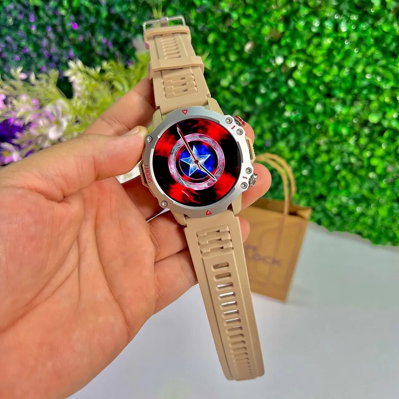 Smartwatch Original Lemfo Tela Amoled Novo 