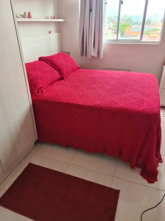 Jogo de cama em crochê -  delicado e charmoso