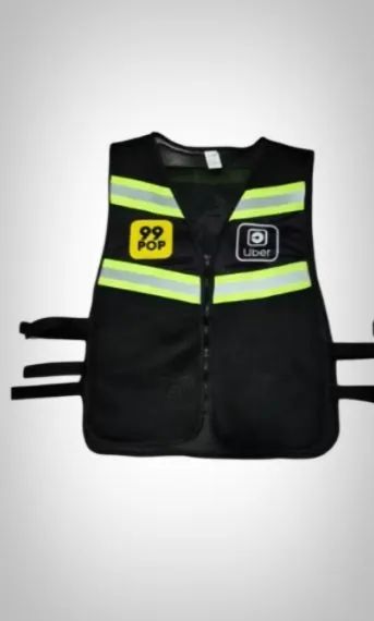 Colete para motoqueiro/ciclista de aplicativo  - Foto 3